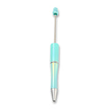 Stylo bille à perler • revêtement UV • Cyan • 150mm