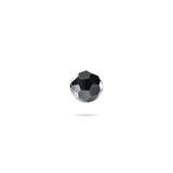 PRESTIGE 5000 Kristall, Classic runde Perle, 4 mm - Jet Hematite (6 Stk.)