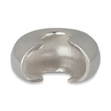 Cache perles à écraser 4 mm - Argenté