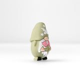 Perlina Focale Gnomo • Perlina in Silicone 3D con Farfalla e Tulipani