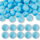 Silikon-Perle Rund • Light Sky Blue, 15mm