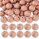 Silikon-Perle Rund • Rosy Brown, 15mm