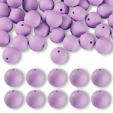 Silikon-Perle Rund • Plum, 15mm