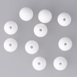 Silikon-Perle Rund • Weiss, 10mm
