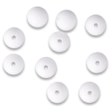 Silikon-Perle Rund • Weiss, 10mm