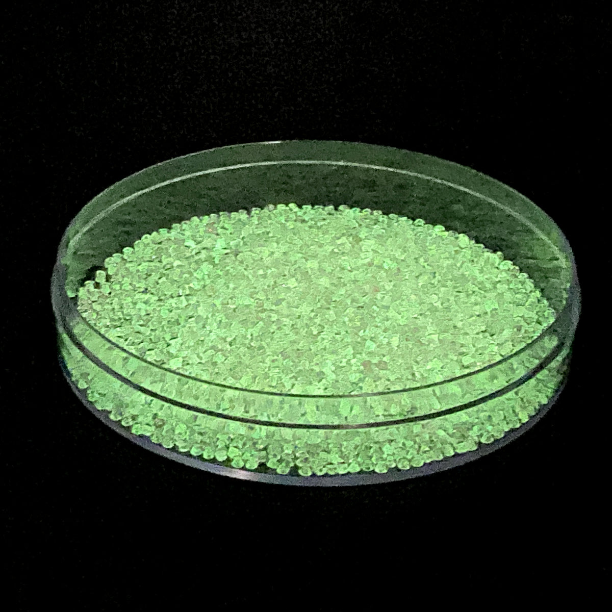 Rocailles-Perlen Toho 11/0 • Glow in the Dark • Dark Pink/Green Pink