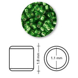 TOHO Treasure - Transparent Silver-Lined Grass Green