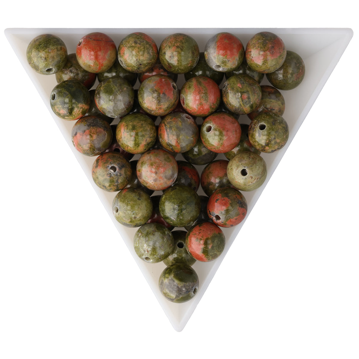 Unakite Beads · round · 8 mm