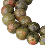 Unakite Beads · round · 8 mm