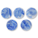 Acrylperlen flach rund - 24 mm - PerlineBeads