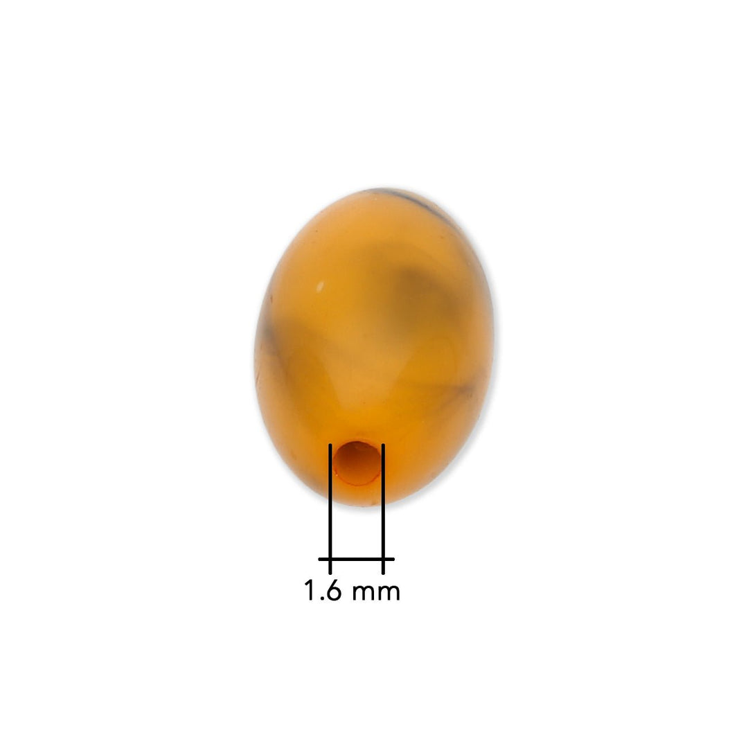 Acrylperlen in Ellipsenform - Farbmischung - PerlineBeads