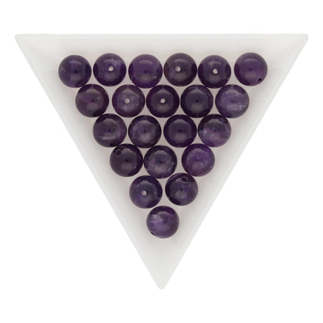 Amethyst Perlen rund 8 mm - PerlineBeads