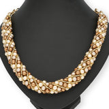 Anleitung Torchon: Spiralkette aus böhmischen Glasperlen - PerlineBeads SA