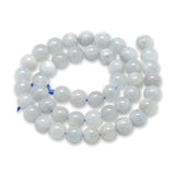 Aquamarin Perlen rund - 8 mm - PerlineBeads SA