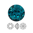 AURORA A1088 Chaton 24ss/5.5 mm - Blue Zircone (5 Stk.) - PerlineBeads SA