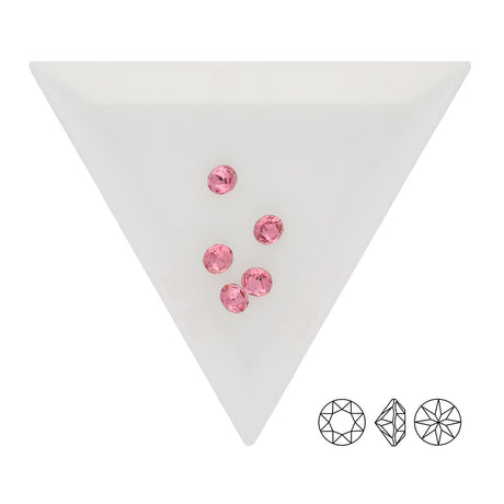 AURORA A1088 Chaton 24ss/5.5 mm - Rose (5 Stk.) - PerlineBeads SA