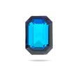 AURORA A4610 Step Cut Octagon 14x10 mm - Bermuda Blue - PerlineBeads SA