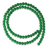Aventurin Perlen · rund · 4 mm · Grün - PerlineBeads SA