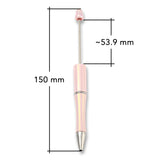 Bastel-Kugelschreiber befüllbar • UV-Beschichtung • Pink • 150mm - PerlineBeads SA