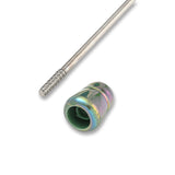 Bastel-Kugelschreiber befüllbar • UV-Beschichtung • Seegrün • 150mm - PerlineBeads SA