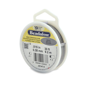Beadalon Schmuckdraht 19 Fäden (0.38 mm) - Bright - PerlineBeads SA