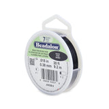 Beadalon Schmuckdraht 7 Fäden (0.38 mm) - Black - PerlineBeads SA