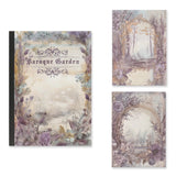 Bedrucktes Scrapbooking Papier | „Baroque Garden II“ | 30 - teiliges Set - PerlineBeads SA