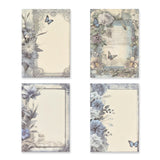 Bedrucktes Scrapbooking Papier | „Baroque Garden III“ | 30 - teiliges Set - PerlineBeads SA