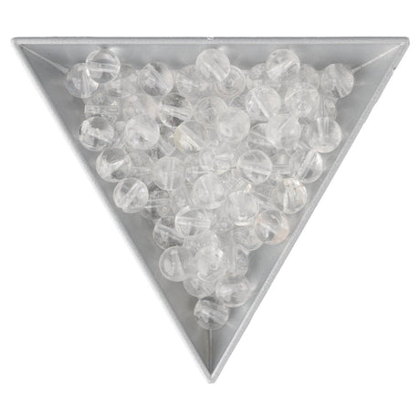 Bergkristall Perlen · rund · 6 mm - PerlineBeads SA