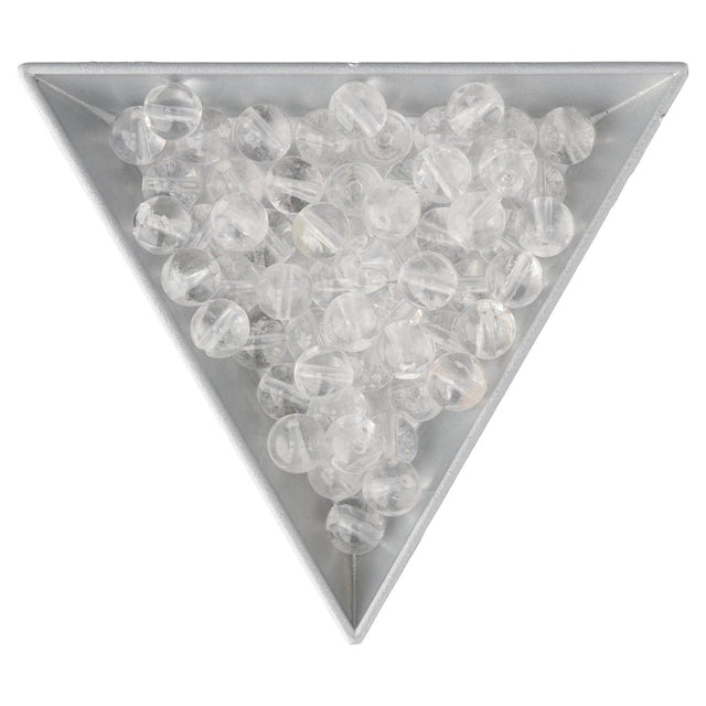 Bergkristall Perlen · rund · 6 mm - PerlineBeads SA