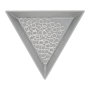 Biegeringe 5 mm – Versilbert - PerlineBeads SA