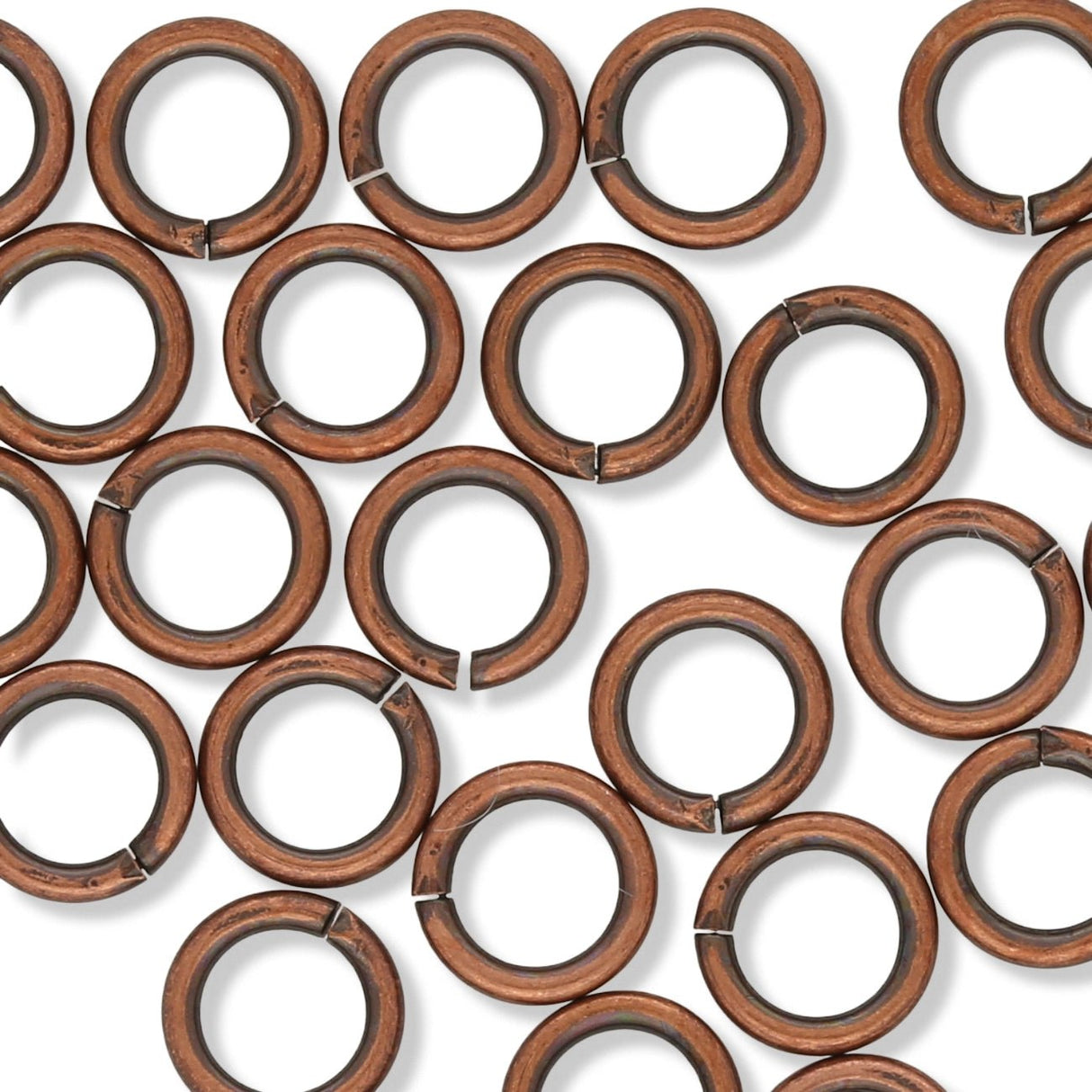 Biegeringe 6 mm – Kupfer - PerlineBeads SA