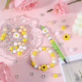 Blütenzauber Perlenset – Gänseblümchen & Sonnenblume, 79-teilig - PerlineBeads SA