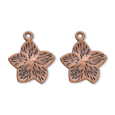 Charm - Anhänger Blume - PerlineBeads SA