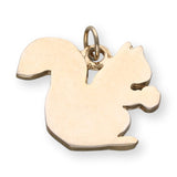 Charm / Anhänger “Eichhörnchen” - Edelstahl Farbe Gold - PerlineBeads SA