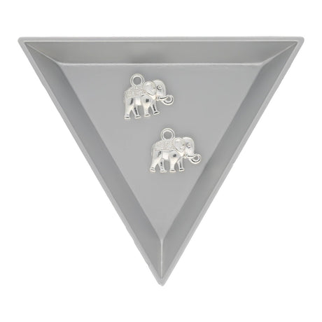 Charm - Anhänger Elefant (2 Stk.) - PerlineBeads SA