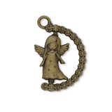 Charm - Anhänger Engel drehbar - PerlineBeads SA