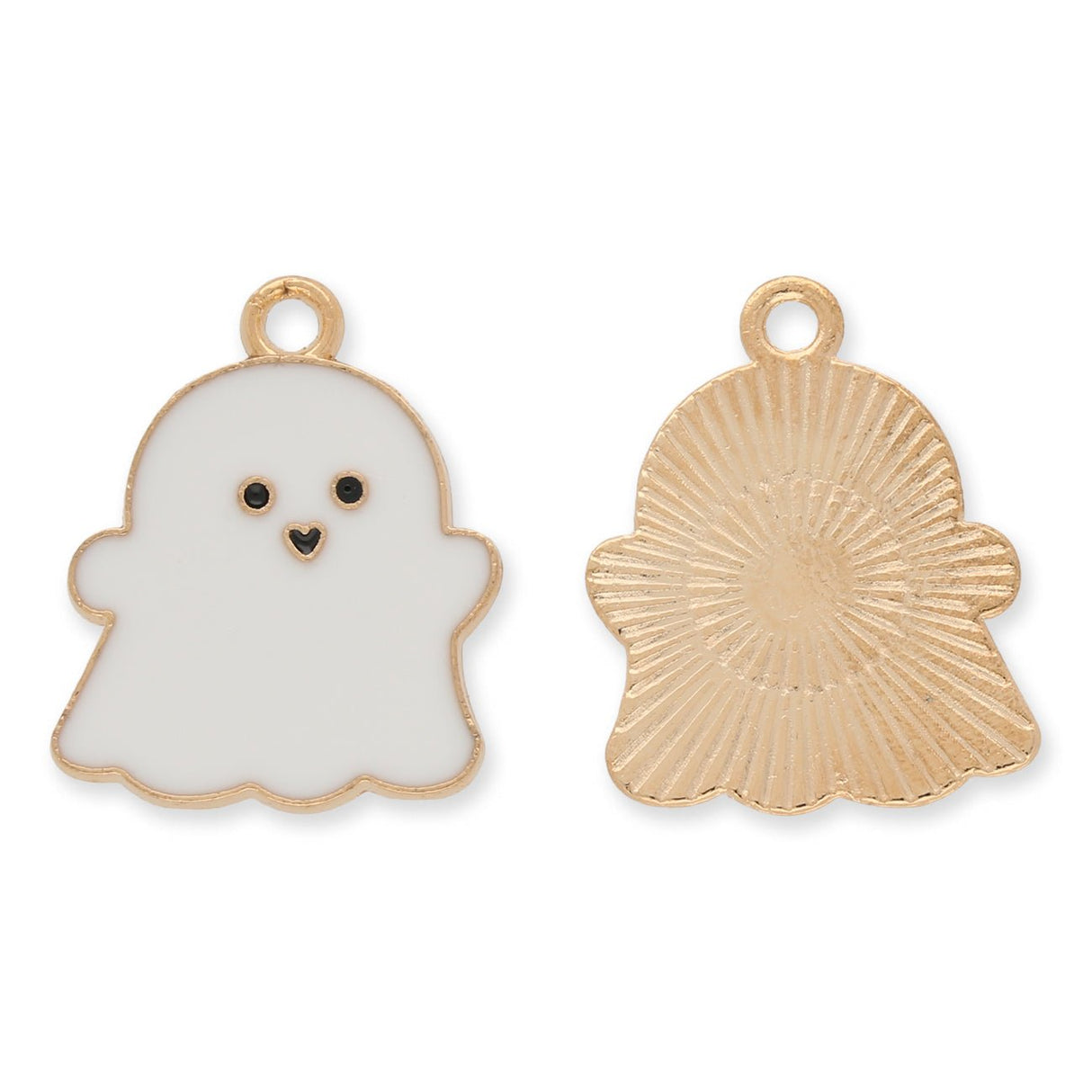 Charm / Anhänger Halloween “Gespenst” - PerlineBeads