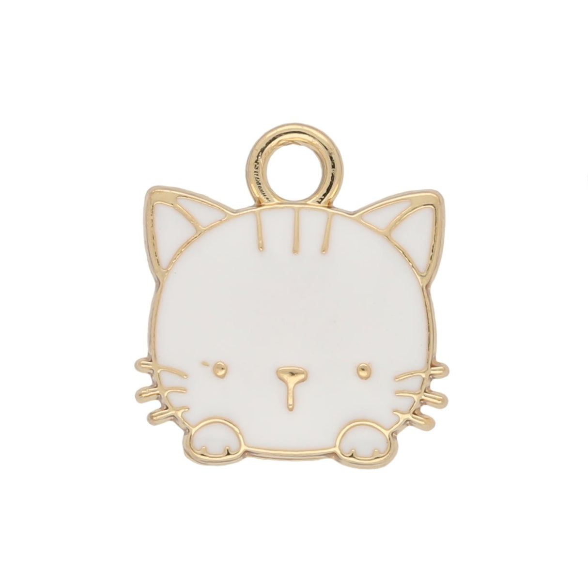 Charm / Anhänger “Katzenkopf” - PerlineBeads