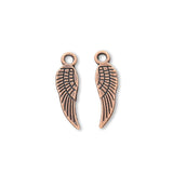 Charm - Anhänger Kleiner Engelsflügel - PerlineBeads SA