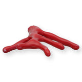 Charm / Anhänger “Koralle” - Farbe Rot/Silber - PerlineBeads SA