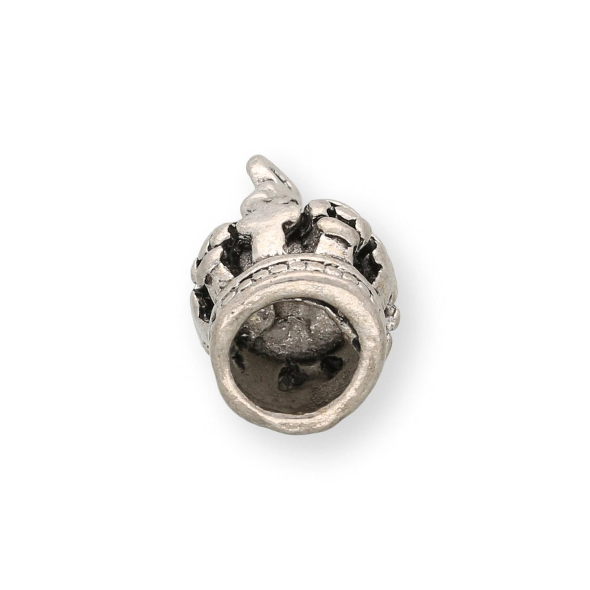 Charm / Anhänger “Krone” - Farbe Silber antik - PerlineBeads SA