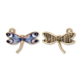 Charm - Anhänger Libelle - Blue - PerlineBeads SA