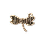Charm - Anhänger Libelle - Pink - PerlineBeads SA
