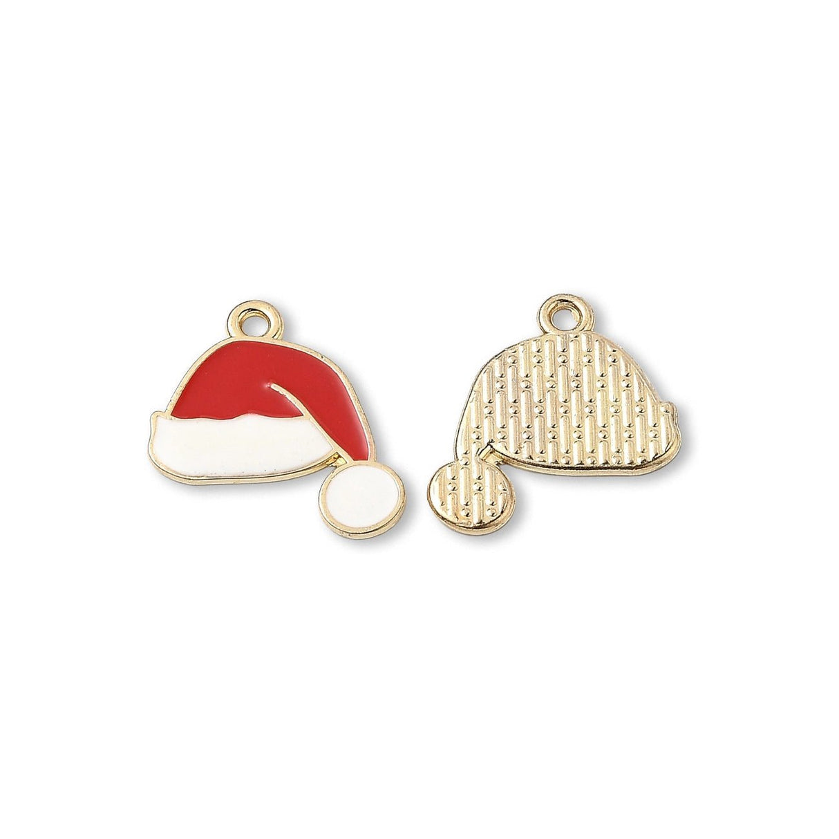 Charm - Anhänger Nikolausmütze - PerlineBeads SA