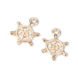 Charm - Anhänger Ruder – Farbe Gold - PerlineBeads SA