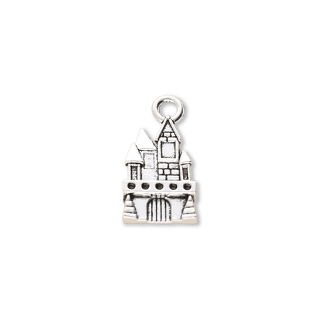 Charm - Anhänger Schloss - PerlineBeads SA