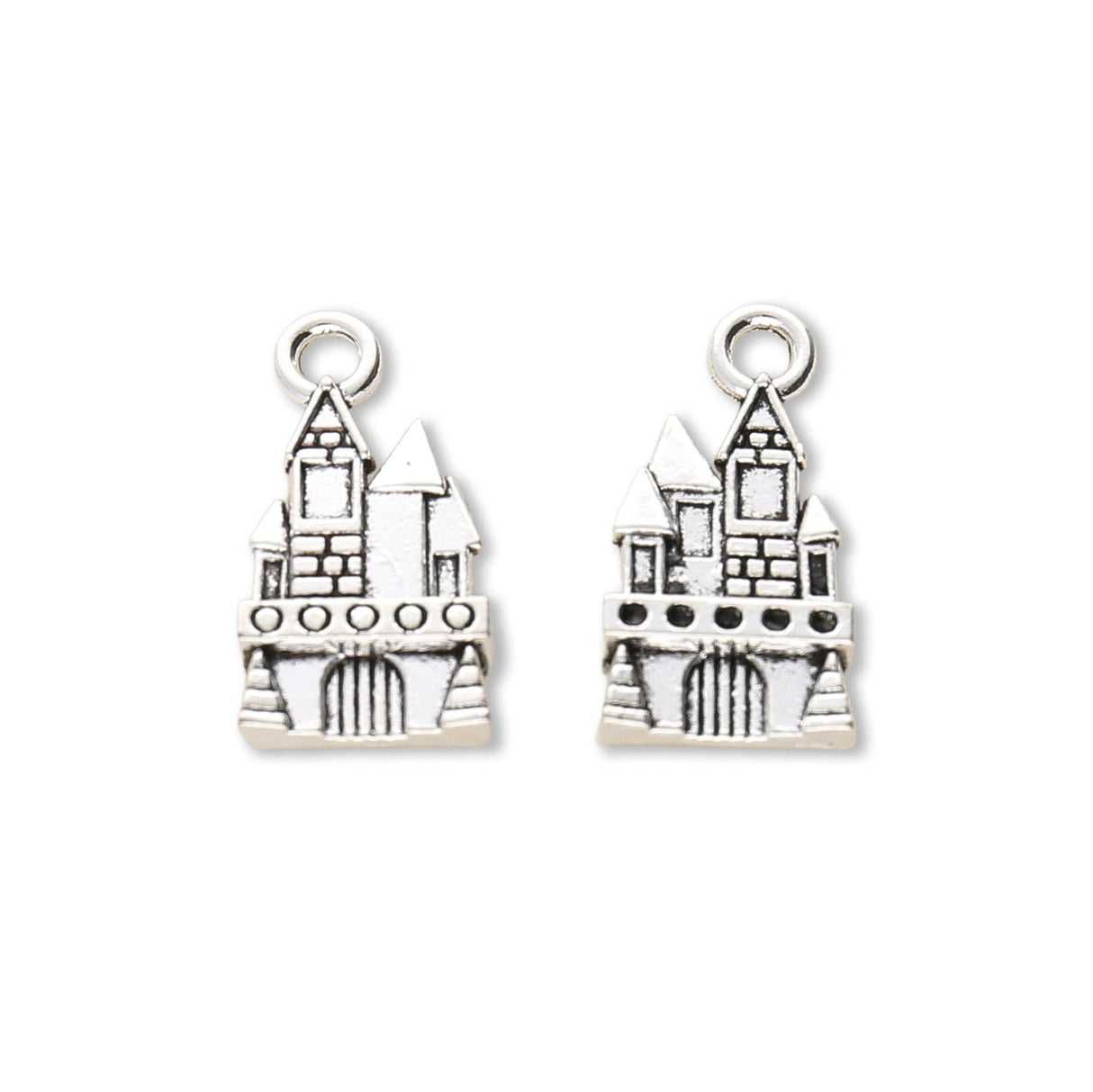 Charm - Anhänger Schloss - PerlineBeads SA