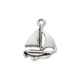 Charm - Anhänger Segelboot - PerlineBeads SA