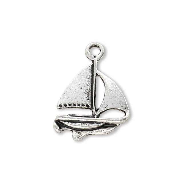 Charm - Anhänger Segelboot - PerlineBeads SA